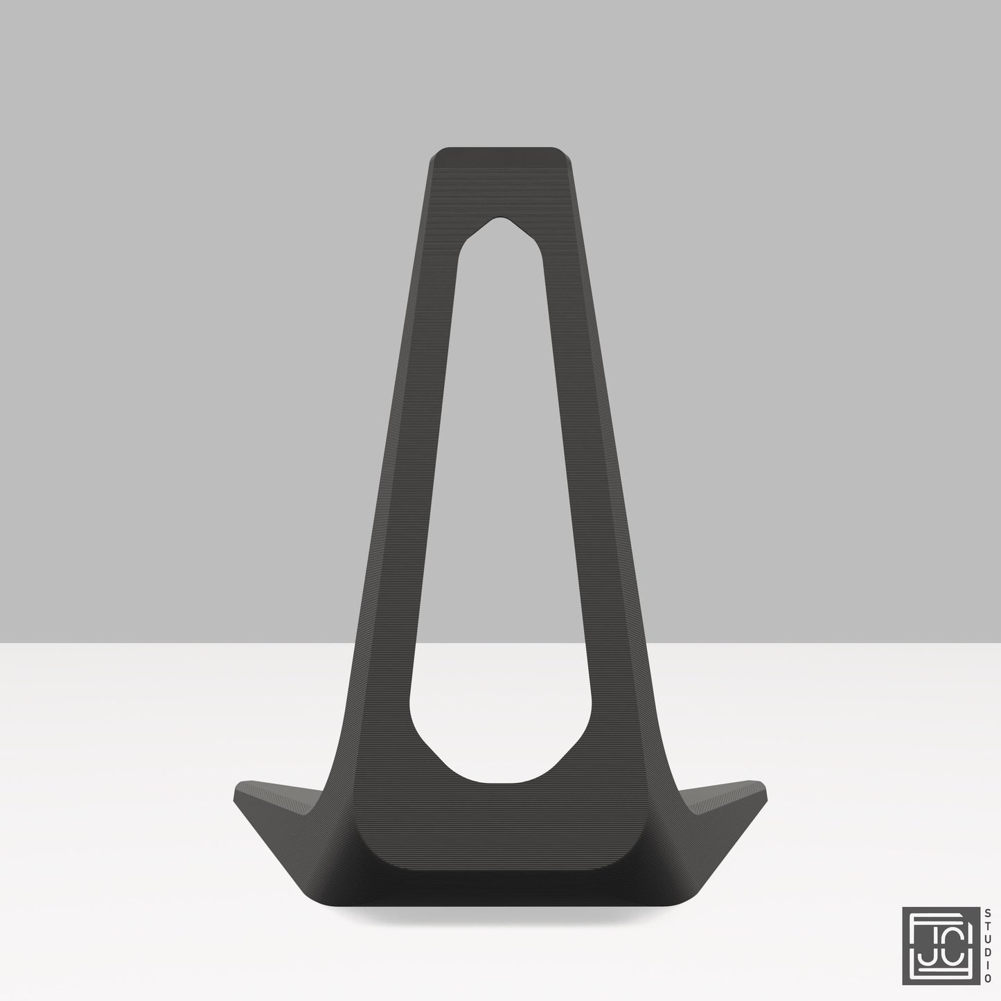 Headphone Stand - Modern Desk Organizer - Easy Print - JCSFY 3D Printed