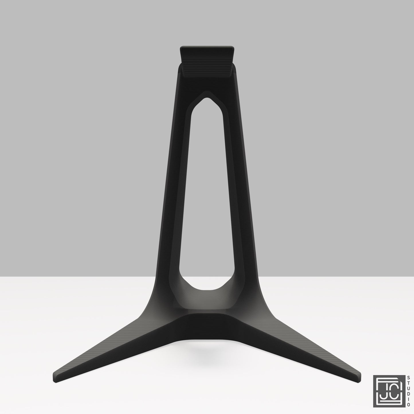 Headphone Stand - Modern Desk Organizer - Easy Print - JCSFY 3D Printed